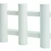 BERKLEY Fishin Gear Boat Rod Rack White -Roofvis Winkel berkley berkley fishin gear boat rod rack white