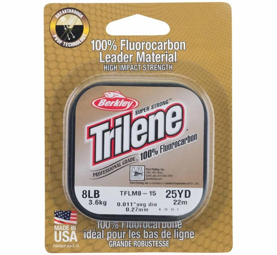 BERKLEY Trilene® 100% Fluor Carbon Leader 150m 3 BERKLEY Trilene® 100% Fluor Carbon Leader 150m