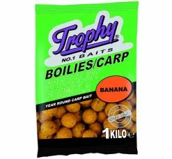 Trophy Baits TROPHY Boilies 1kg/15mm Banana