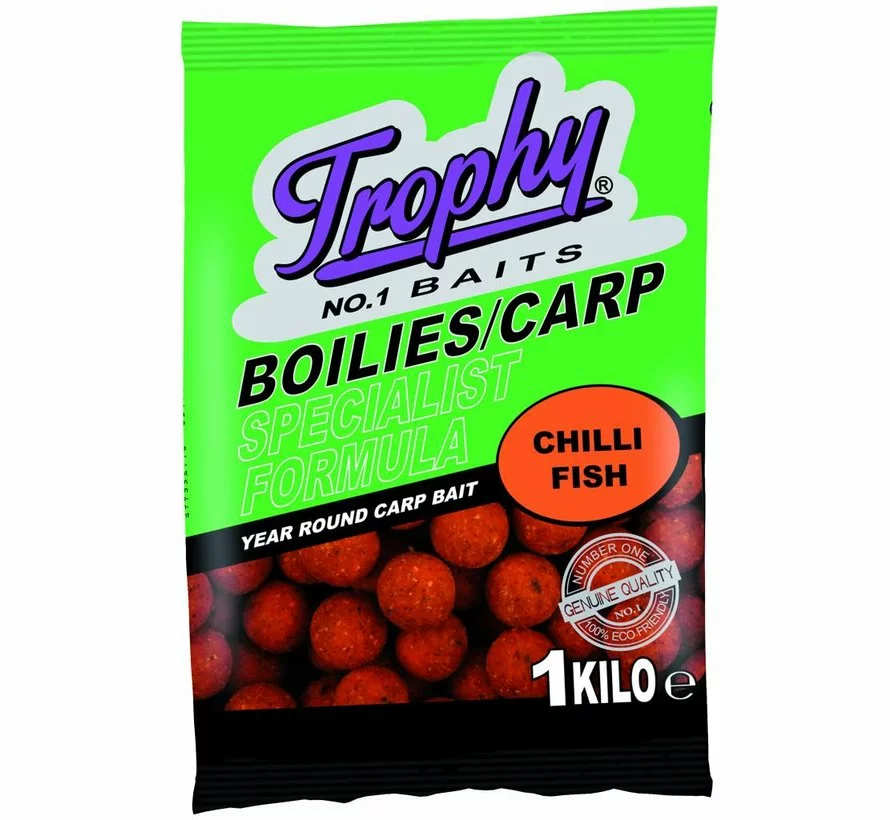 Trophy Baits TROPHY Boilies 1kg/15mm Chili Fish 3 Trophy Baits TROPHY Boilies 1kg/15mm Chili Fish
