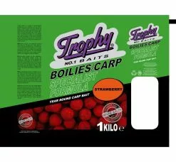 Trophy Baits TROPHY Boilies 1kg/20mm Strawberry