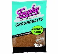 Trophy Baits TROPHY Groundbait 1kg - Feeder Dark
