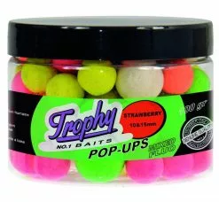 Trophy Baits TROPHY Pop-Up Strawberry 10-15mm